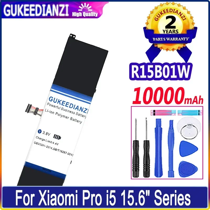 

Сменный аккумулятор GUKEEDIANZI R15B01W, 10000 мАч, для Xiaomi Pro i5 Серии 15,6, батареи