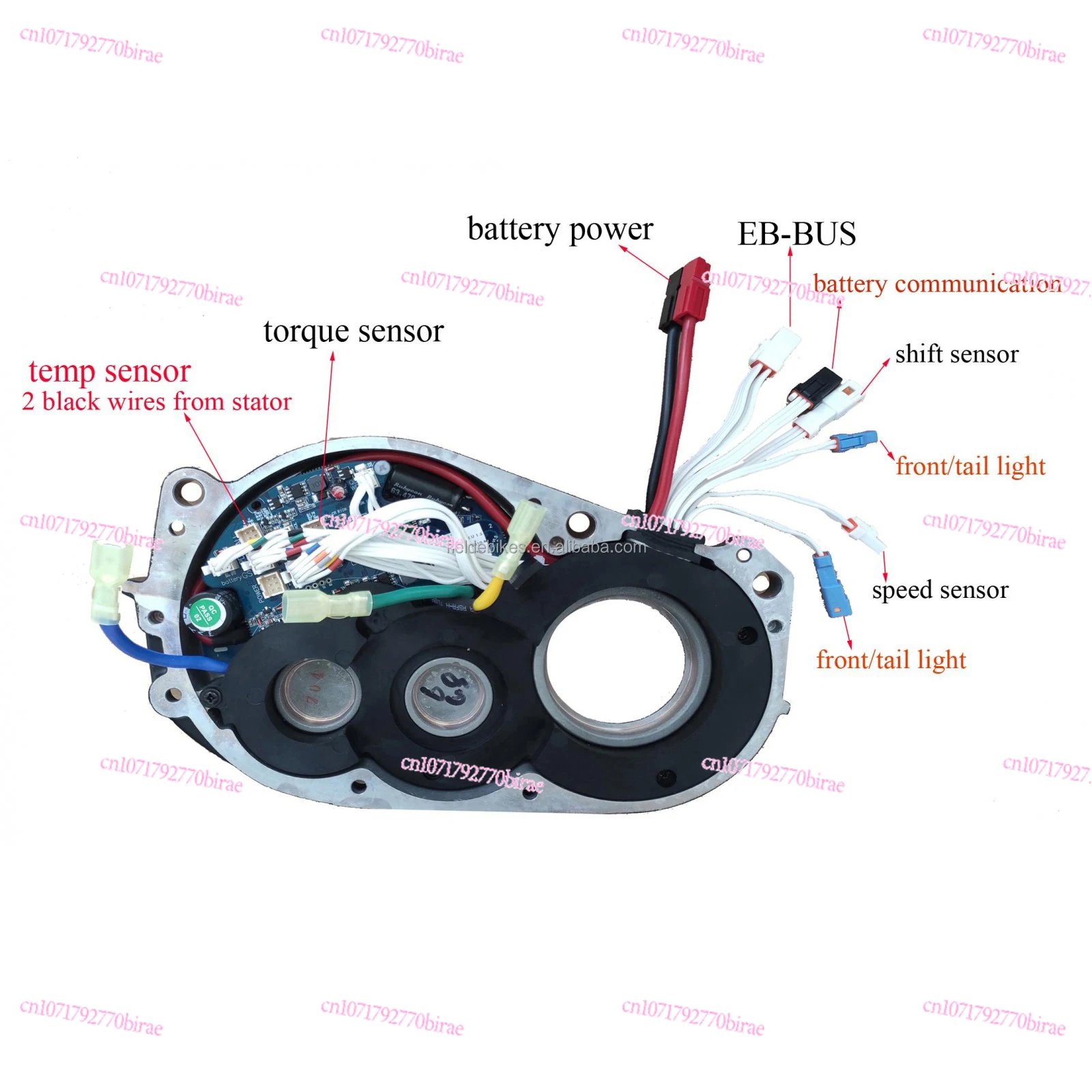 

M620 /G510 Controller UART CAN Protocol 1000W Motor 48V 30A Controller