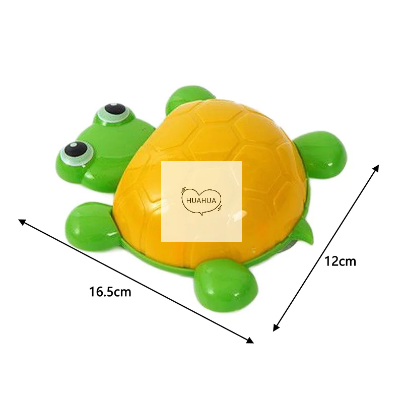 Cute Cartoon Tortoise Shaped Toothpaste Rack Strong Suction Cup Plastic Toothbrush Holder Bathroom Wall Suction Tooth Holder