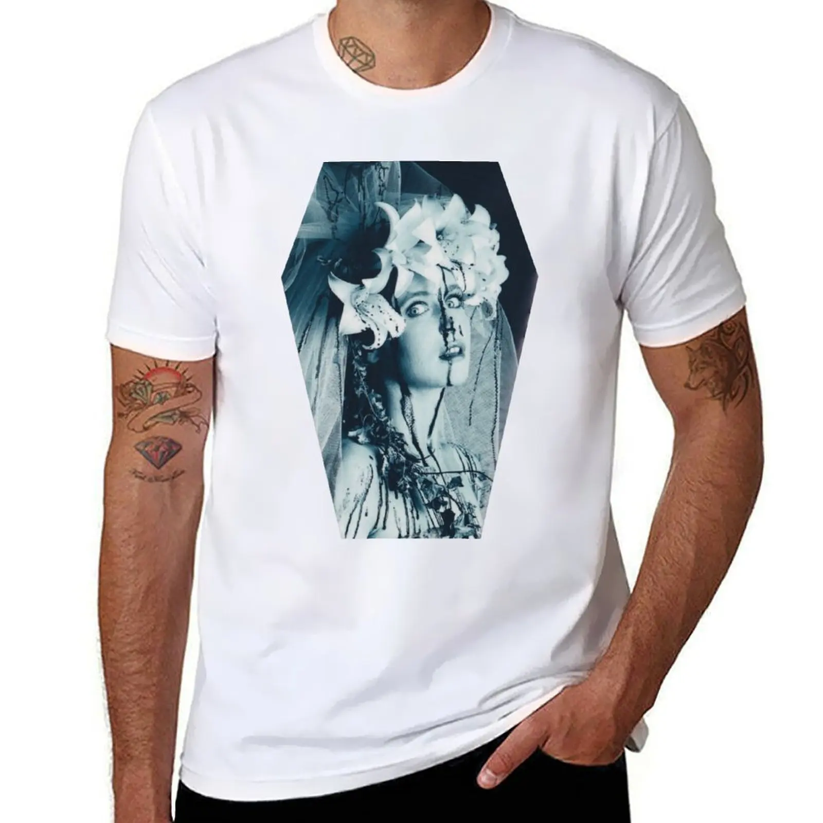 Cradle of Filth coffin Bathory T-Shirt man t shirts high quality luxury brand man t shirt summer T-Shirt