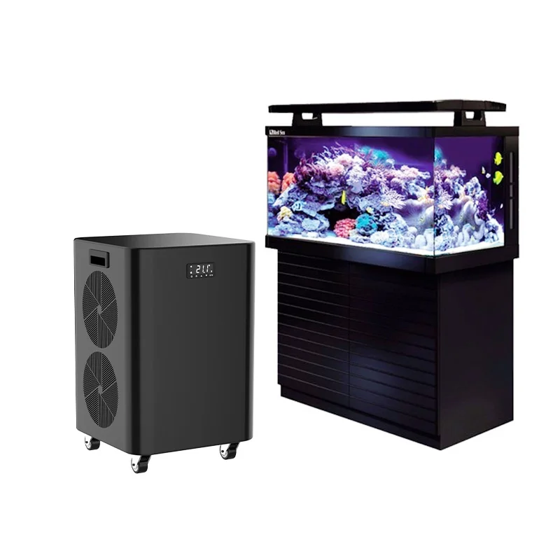 

Fish Tank Water Cooled Chilling Equipment Aquarium Chiller Aquarium Cooler Chiller with Refrigeration Compressor