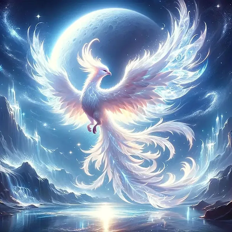 One Piece Phoenix Diamond Painting Set, DIY Adult Full Diamond Home Decoration Painting Set, Adult, Frameless Art Crafts