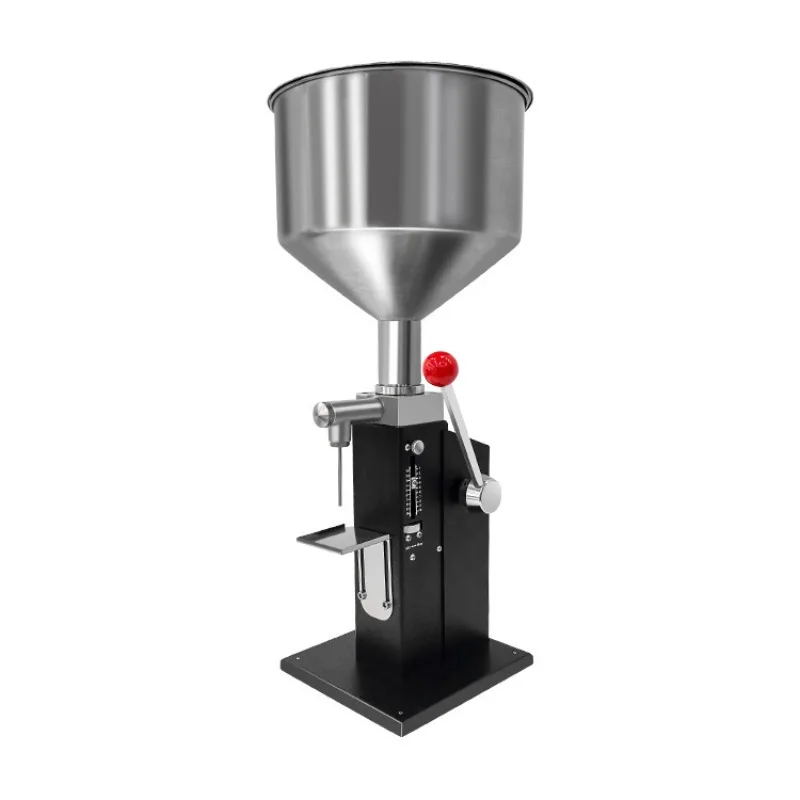A03 manual filling machine, small hand pressure quantitative paste liquid bottle filling machine, yogurt canning machine