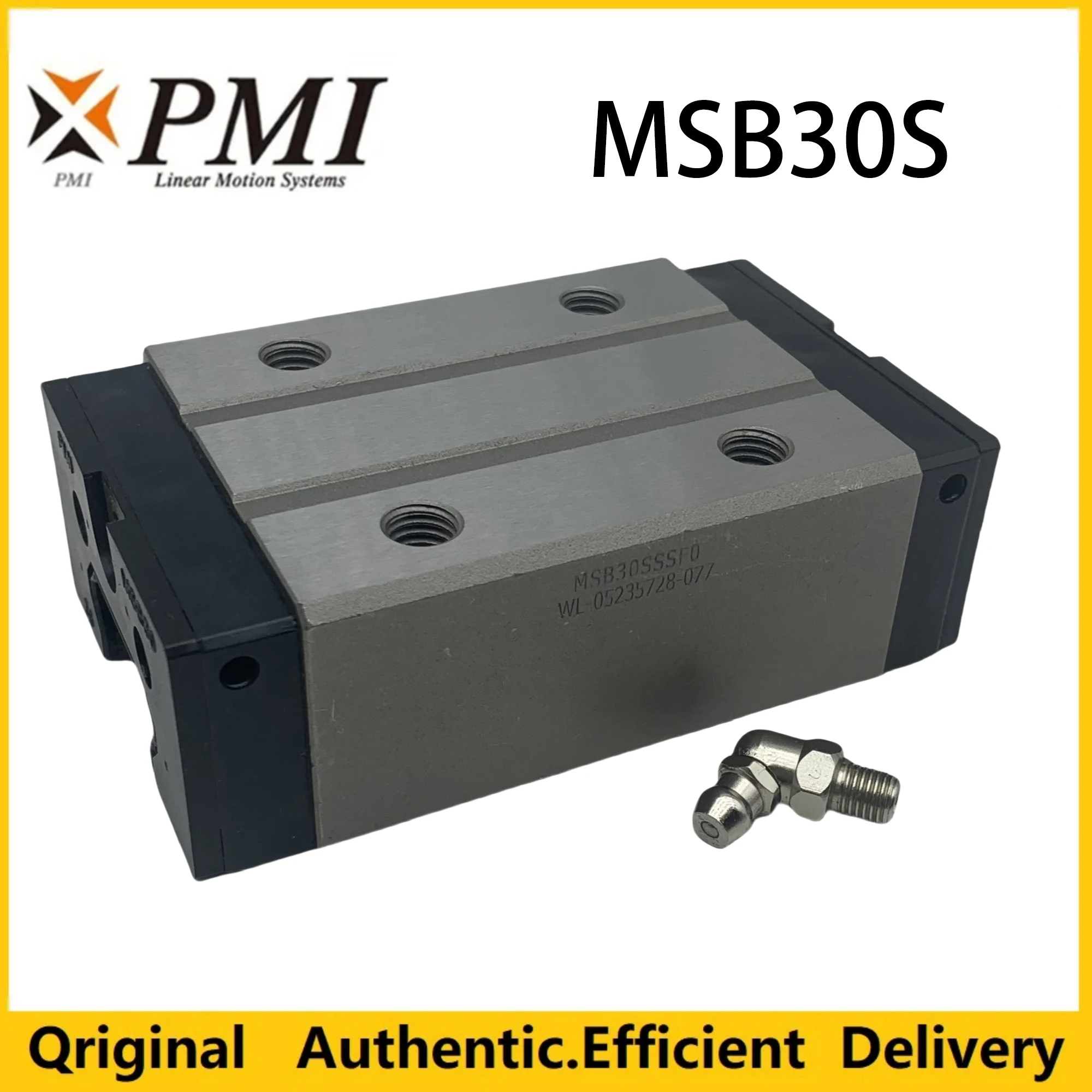 

PMI Linear Guide MSB30S MSB30SSSFCN MSB30SSSF0N Carriage Rails Bearings Slider Block MSB25SSSFC for 3D Printer Motion Control