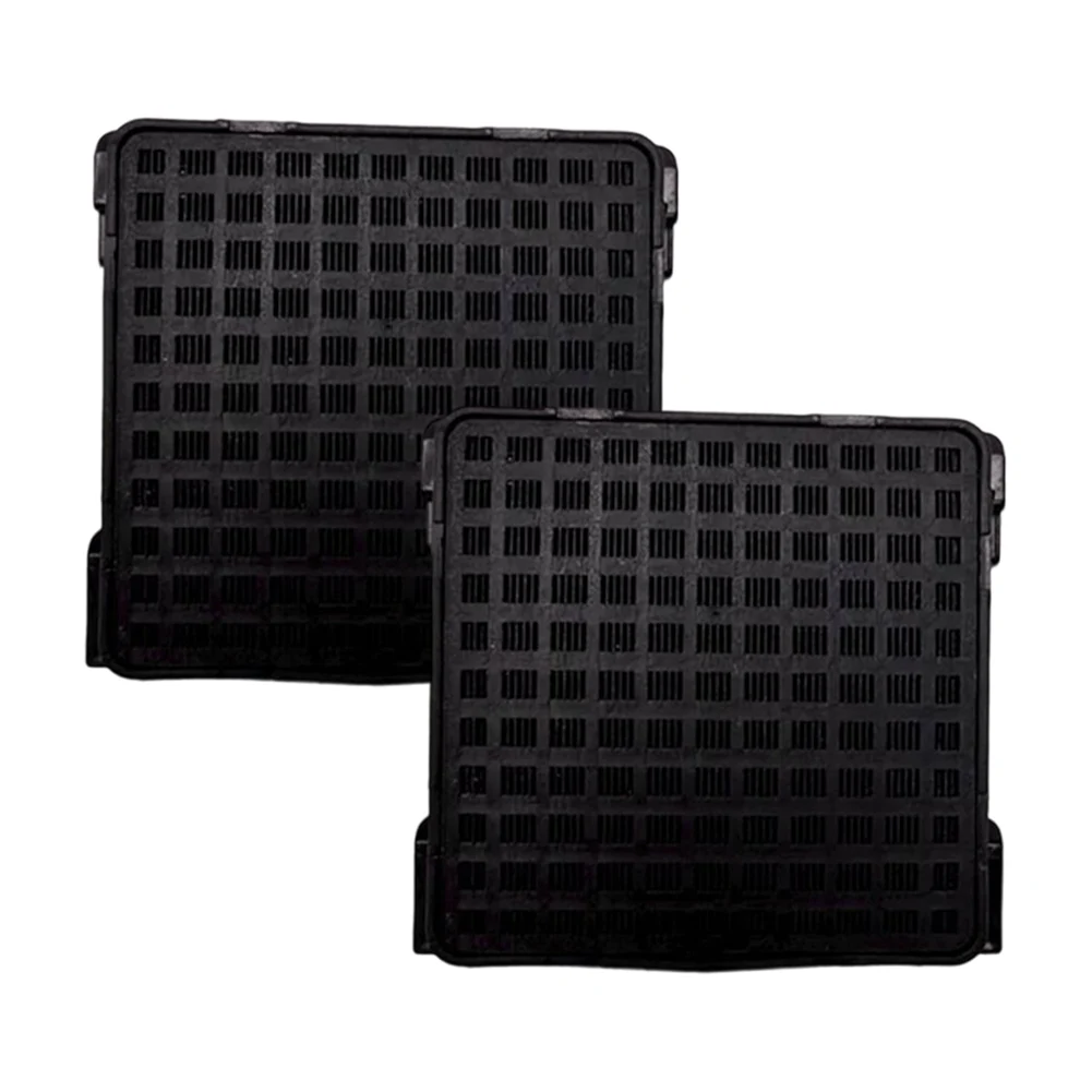 2/4 قطعة فلتر الكربون المنشط بالهواء النقي لـ Liebherr 9096989,909698900,9882429,988242900 فلتر الكربون البديل