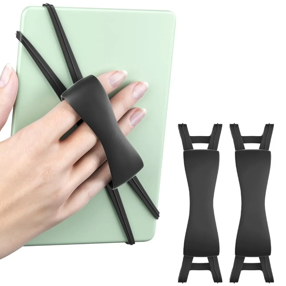 New Lightweight Hand Strap Comfortable Silicone Secure Grip Holder Kindle Accessories for Reading in Bed