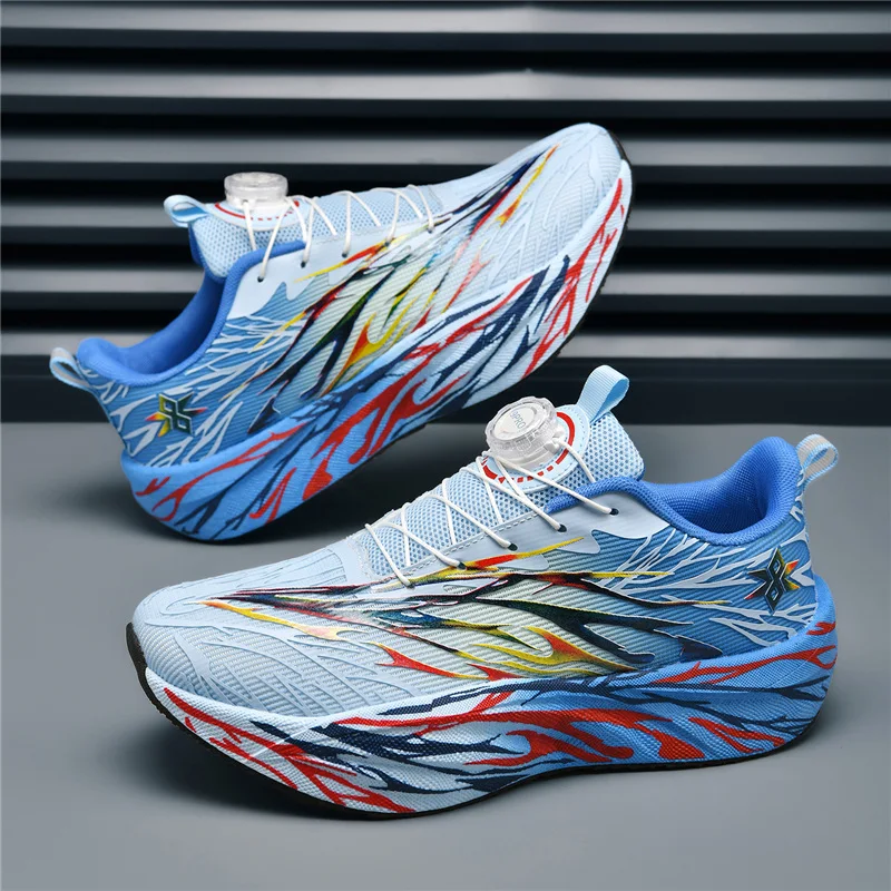 

New Running Shoes Sneakers Blade Lace-up Walking Fashion Men Brand Outdoor Jogging Breathable Casual Leisure Loafers Comfortable