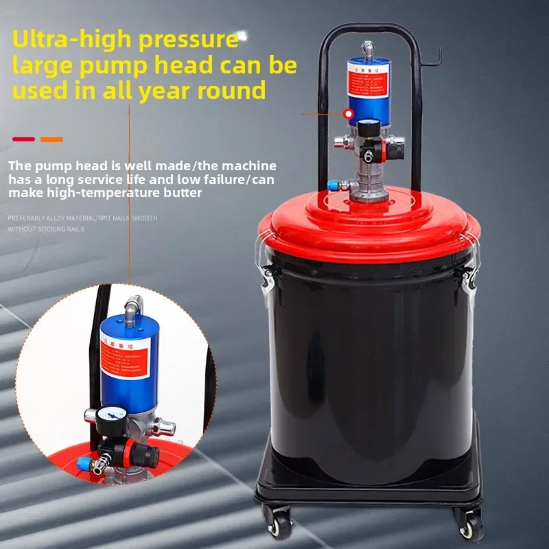 Maszyna pneumatyczna do masła 2025, wysokociśnieniowy wtryskiwacz oleju, automatyczna mała pompa do masła, wtrysk oleju.