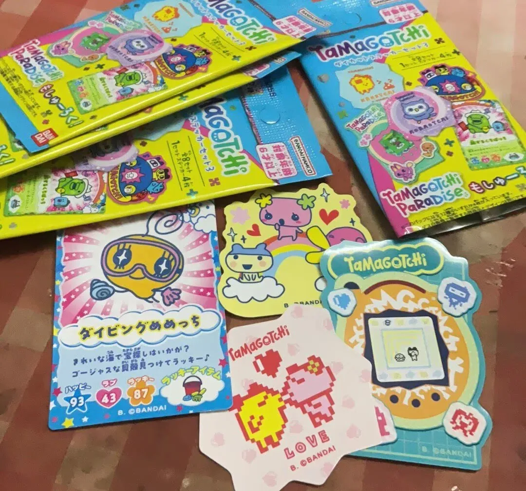 

Bandai Tamagotchi Happy Sticker Collection 1 - Super Cute Sticker Set