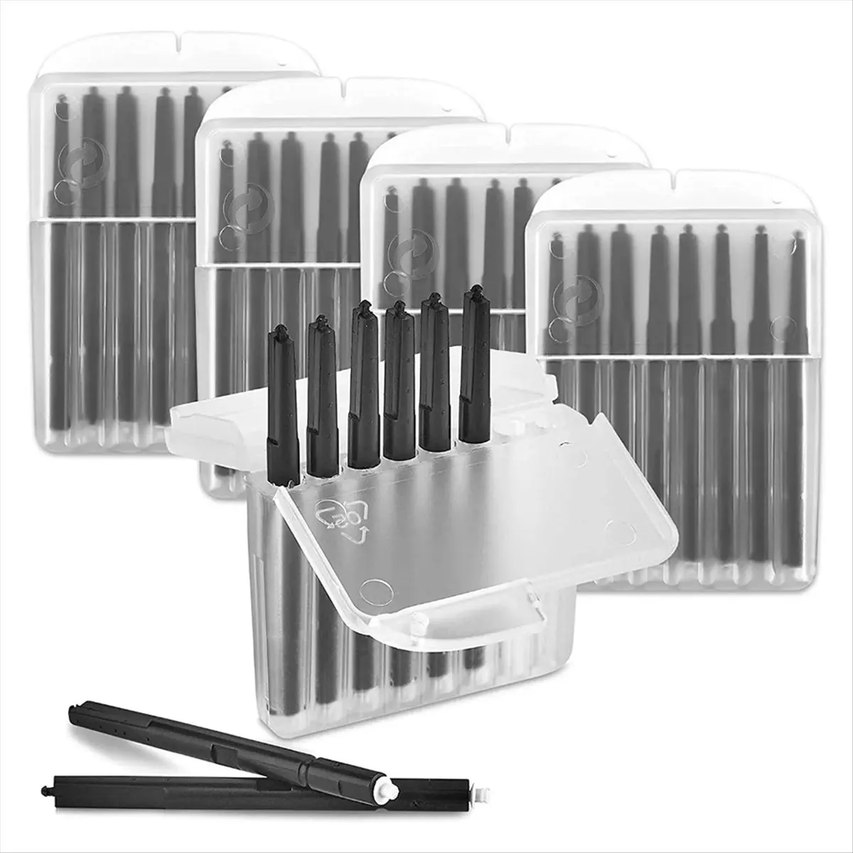 ABNH 40pcs Earwax Filter -Hearing Aid Wax Guards Filters Cerumen Stop Wax Traps for ,Unitron,Widex Hearing Aids Cleaner