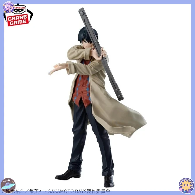 

Оригинальная оригинальная модель BANPRESTO Sakamoto Days Solid Scene Collection 22 см Фигурка Нагомо Коллекционная модель Украшение