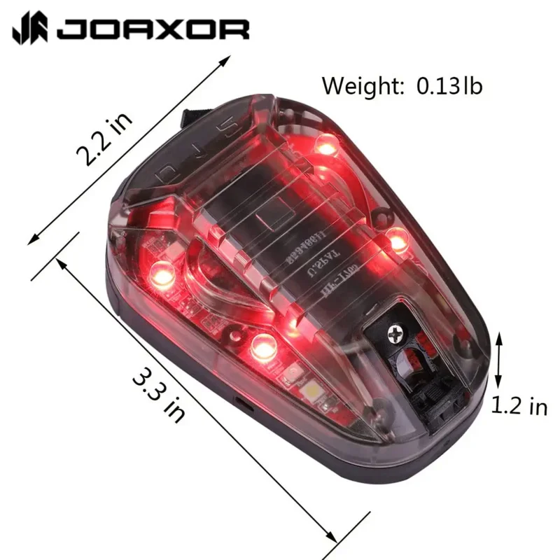 JOAXOR Tactical Helmet Survival Beacon Helmet Strobe LED Teammate Identification Light Helmet Accessories