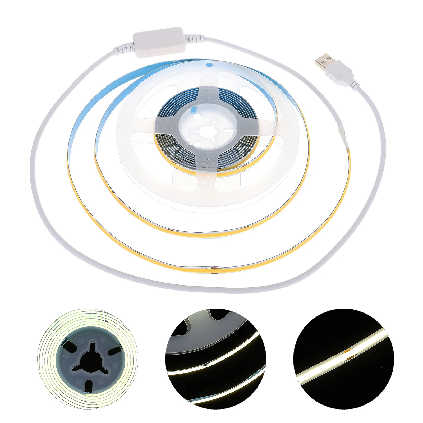 

Kitchen Touch Dimming Belt Flexible Rgb Led Strip Induction Tape Plastic Lights for Cabinets