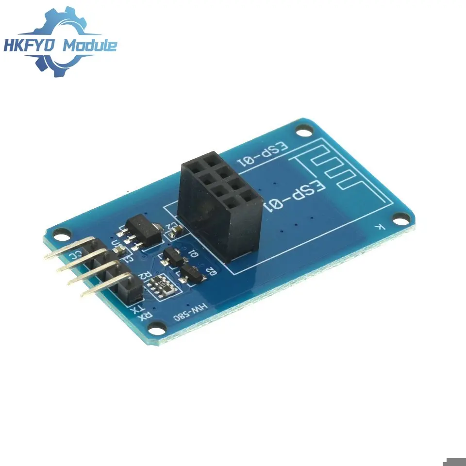 ESP8266 ESP-01 Serial WiFi Wireless Adapter Module 3.3V 5V Esp01 Breakout PCB Adapters Compatible For Arduino