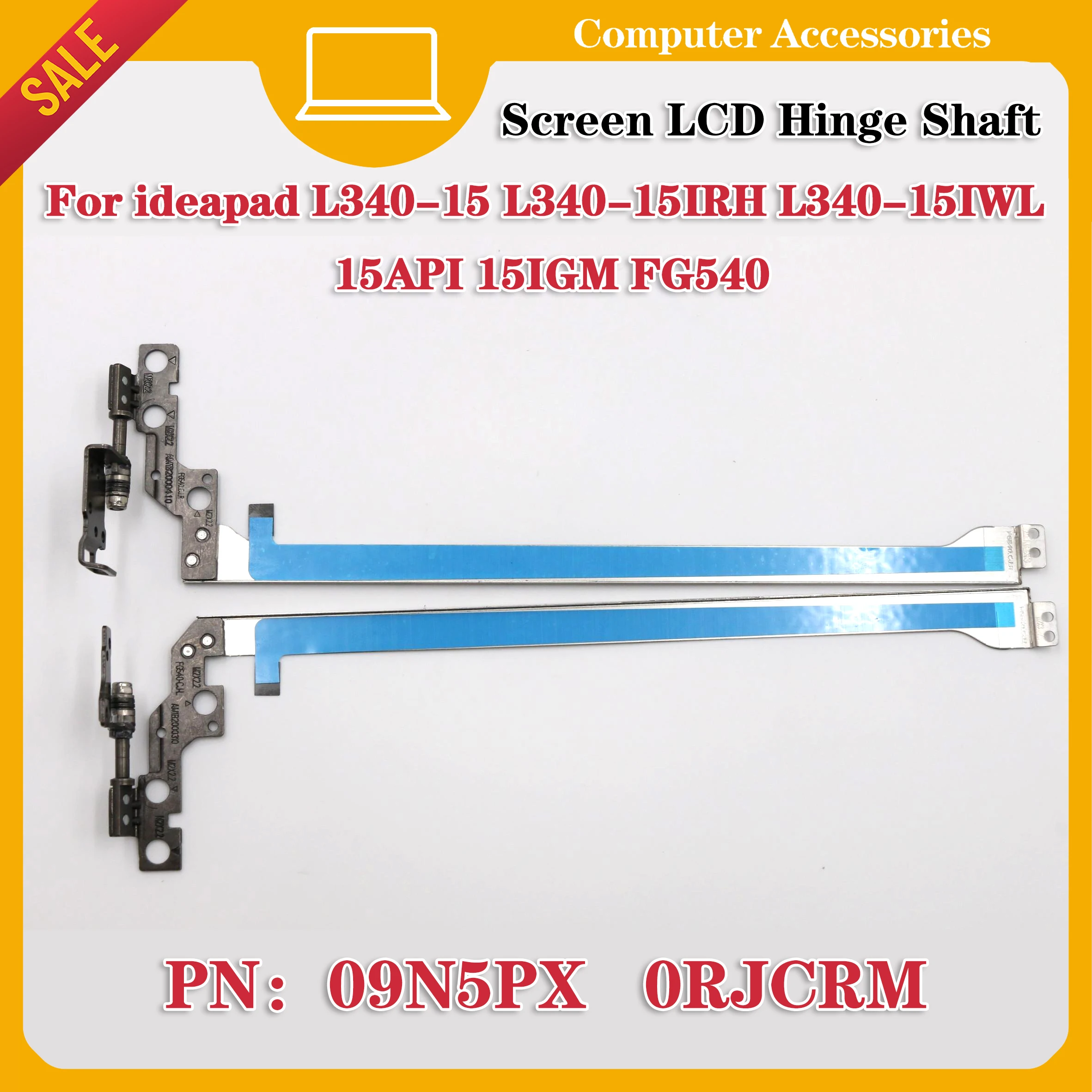 Lcd Hinge L&R For Lenovo V140-15IWL340-15IWL Touch L340-15IRH L340-15IRH L340-15API Touch V155-15API L3-15IML05 L3-15ITL6 5h50s2