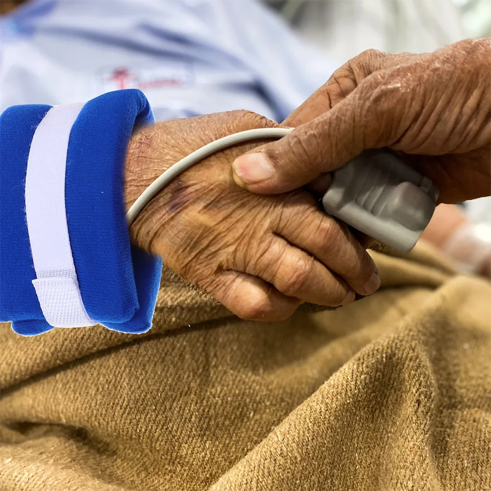 

4pcs Strap Fixing Belts Feet Ankle Limb Bedridden Elderly Fall Prevention Medical Supplies Adjustable Tightness