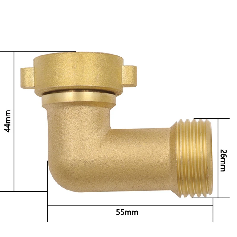 90-Degree Hose Elbow for RVs 3/4