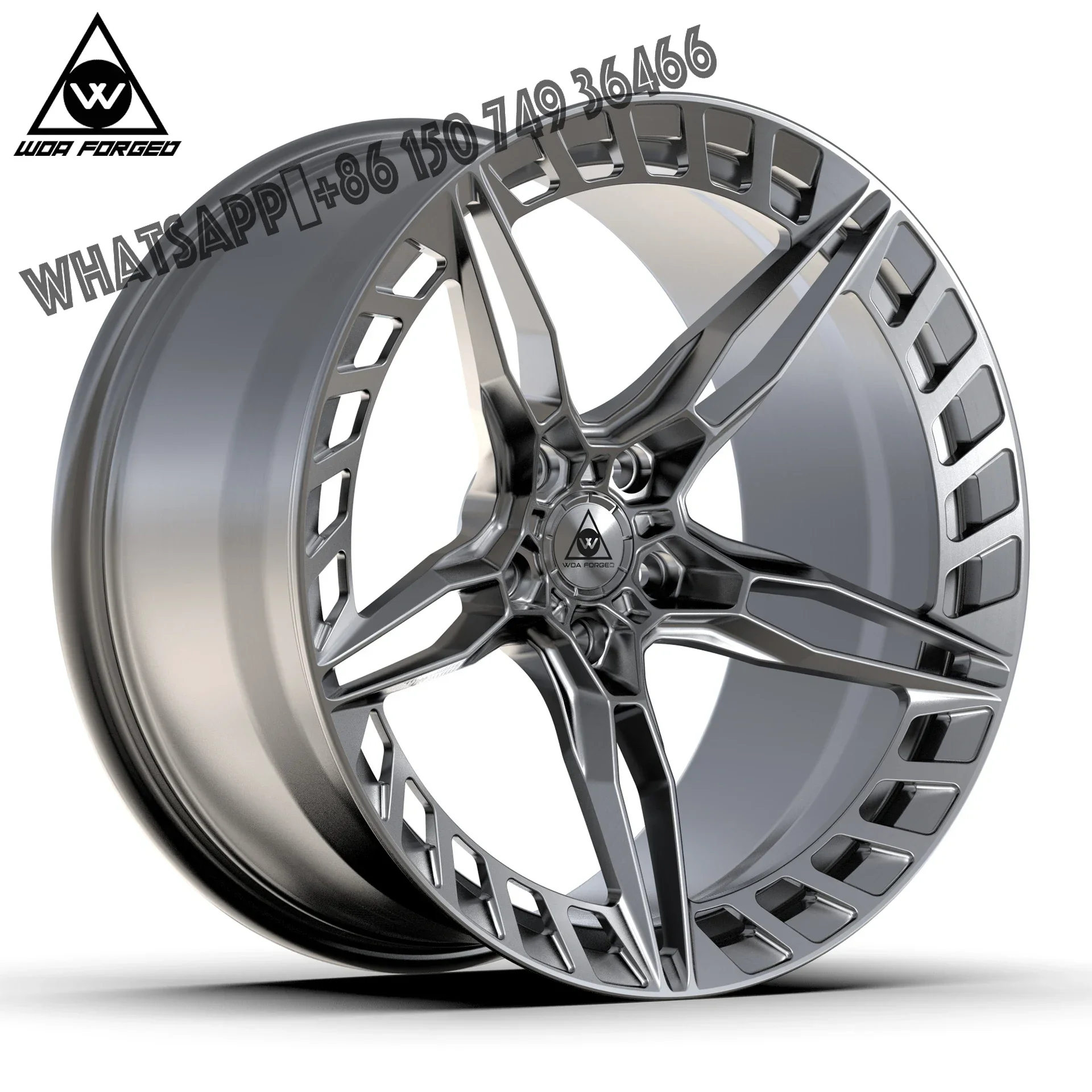 

WOA FORGED Custom Sport Wheels ODM Алюминиевый сплав Индивидуальные легкие кованые колеса для Lamborghini, McLaren, Porsche, Ferrari