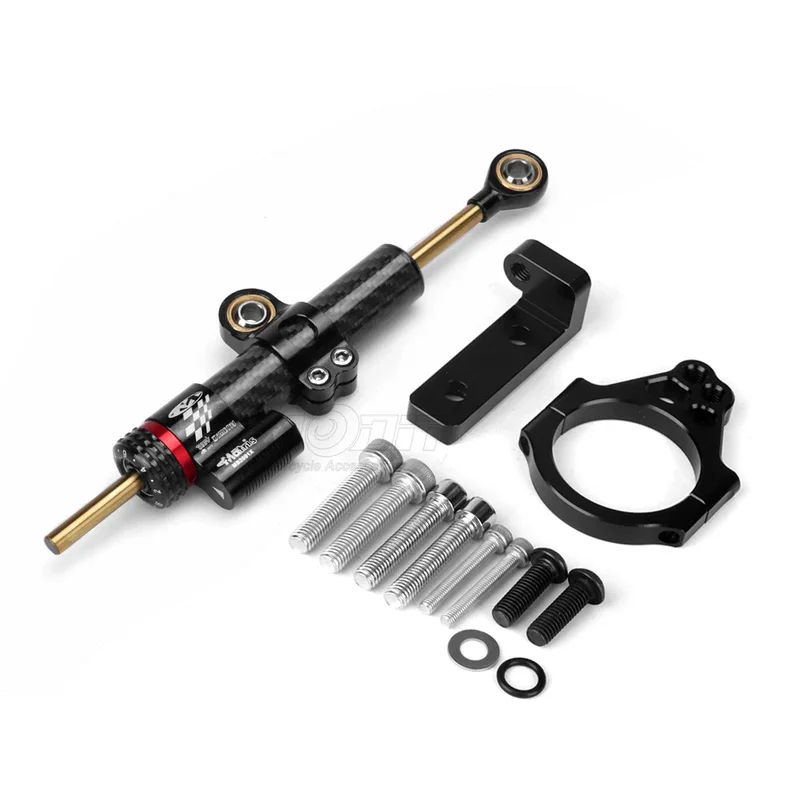 Srk800rr Motorfiets Stabilisator Stuurdemper Beugel Montageset Ondersteuning Accessoires Voor Qj Motor Srk 800rr Srk800rr doorMo