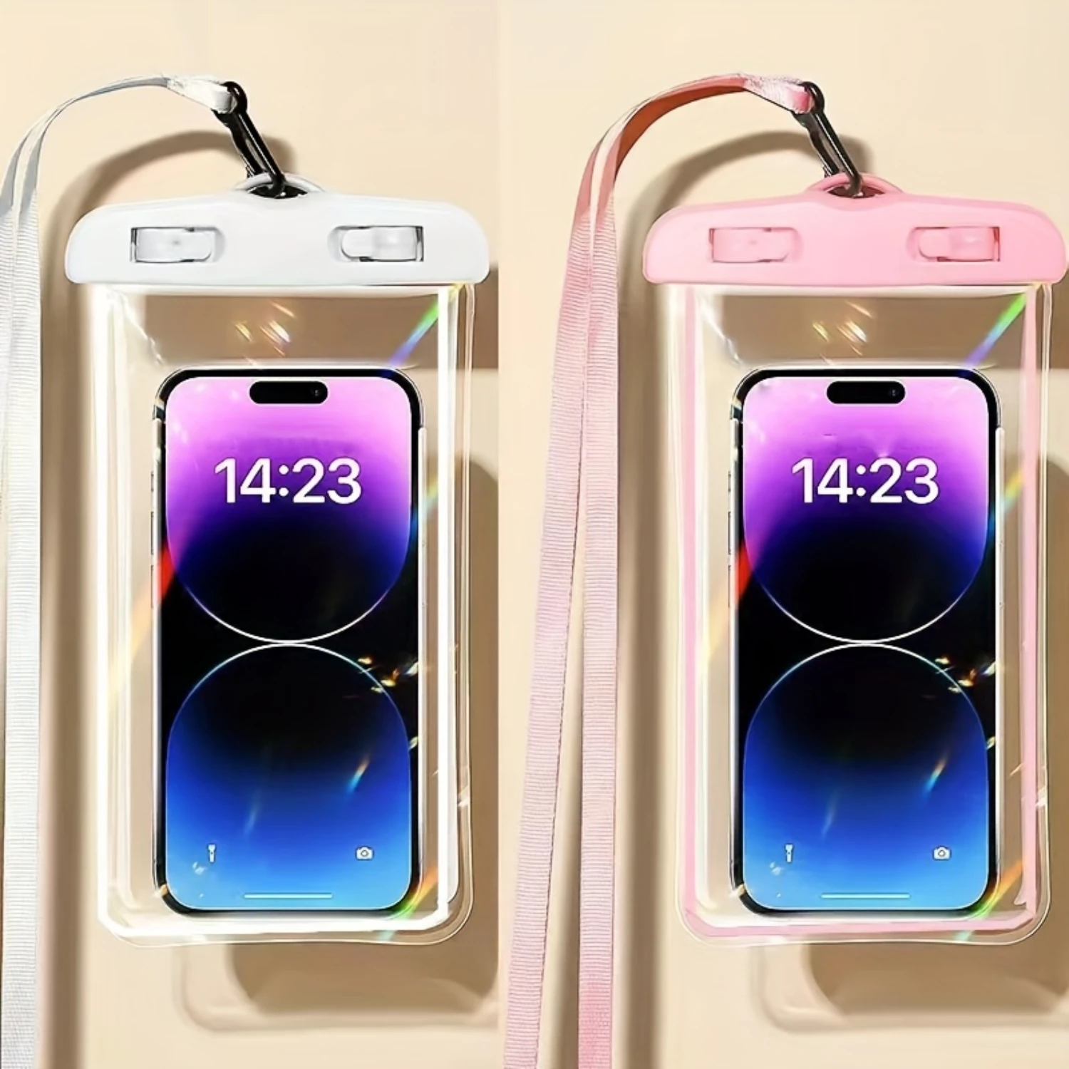 

1pc Mobile Phone Waterproof Bag, Touchscreen, Suitable For Diving, Outdoor Swimming