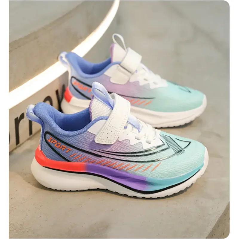 Модные студенческие кроссовки Молодежная спортивная обувь Тренировочная обувь для мальчиков Детские кроссовки