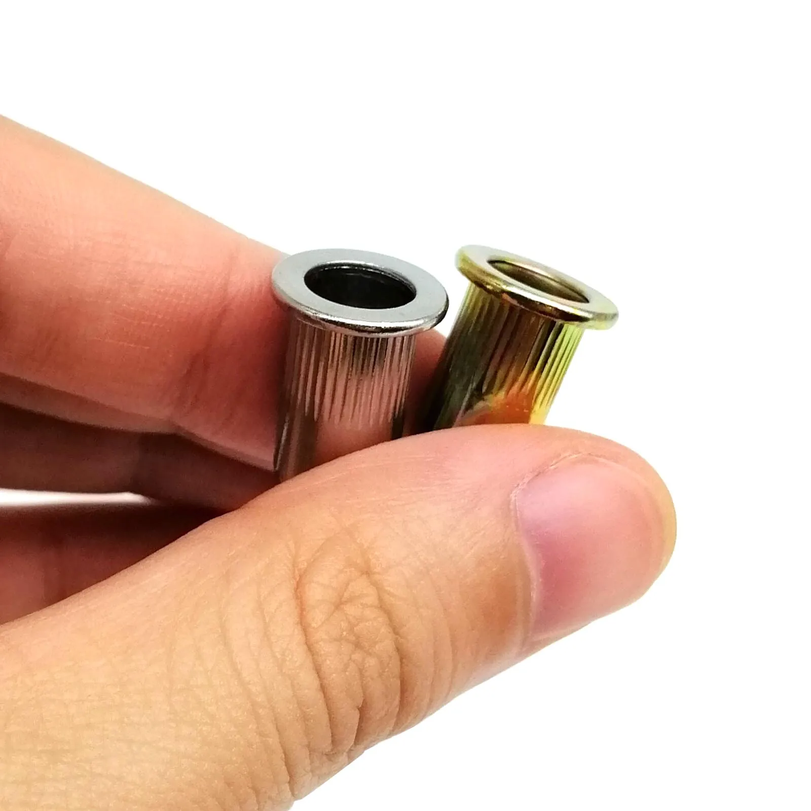 1 scatola M3 M4 M5 M6 M8 US filettatura grossolana UNC 304 A2-70 acciaio inossidabile acciaio al carbonio alluminio testa piatta rivetto dado rivnut set kit