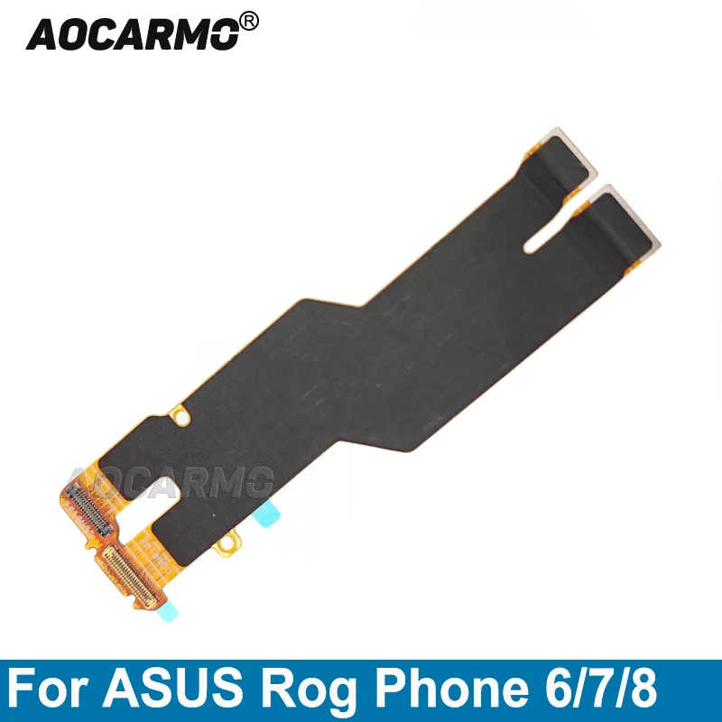 Aocarmo For Asus ROG Phone 6 7 8 9 ROG9 ROG7 ROG8 Back Camera Connectin Flex Cable Replacement Parts