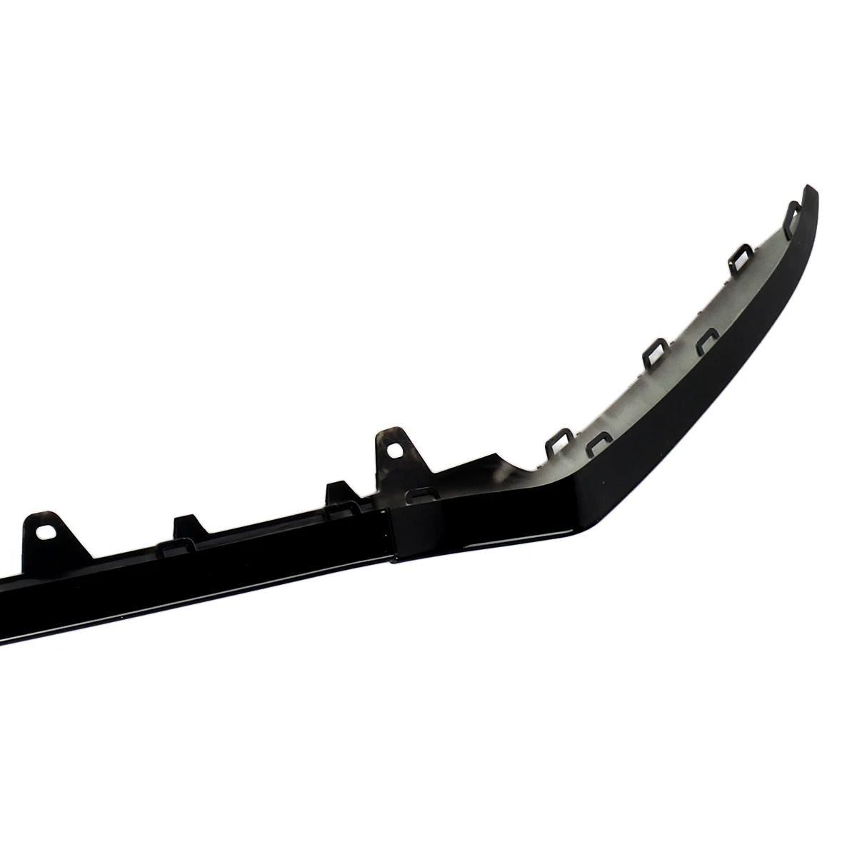 المصد الأمامي شواء تقليم صب الشفاه الأسود لمرسيدس E Class W212 2014-2016 الفاصل طقم الجسم المفسد واقي حماية #6