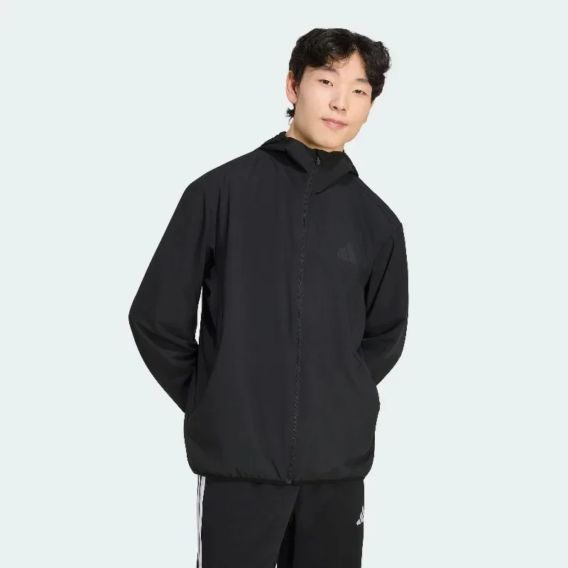 adidas Packable Foldable Wind Jacket Spring Autumn Portable Travel Storage Casual CoatKU8496 1PCS