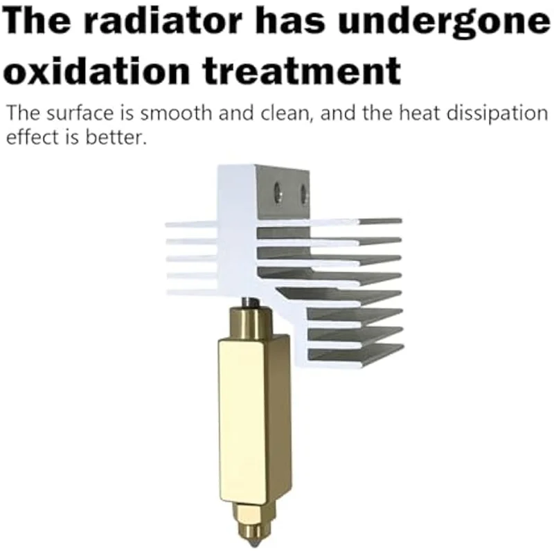 

Новый комплект Hotend печатающей головки для экструдера Elegoo Centauri Carbon Hotend с насадкой из закаленной стали 0,4 мм из латуни