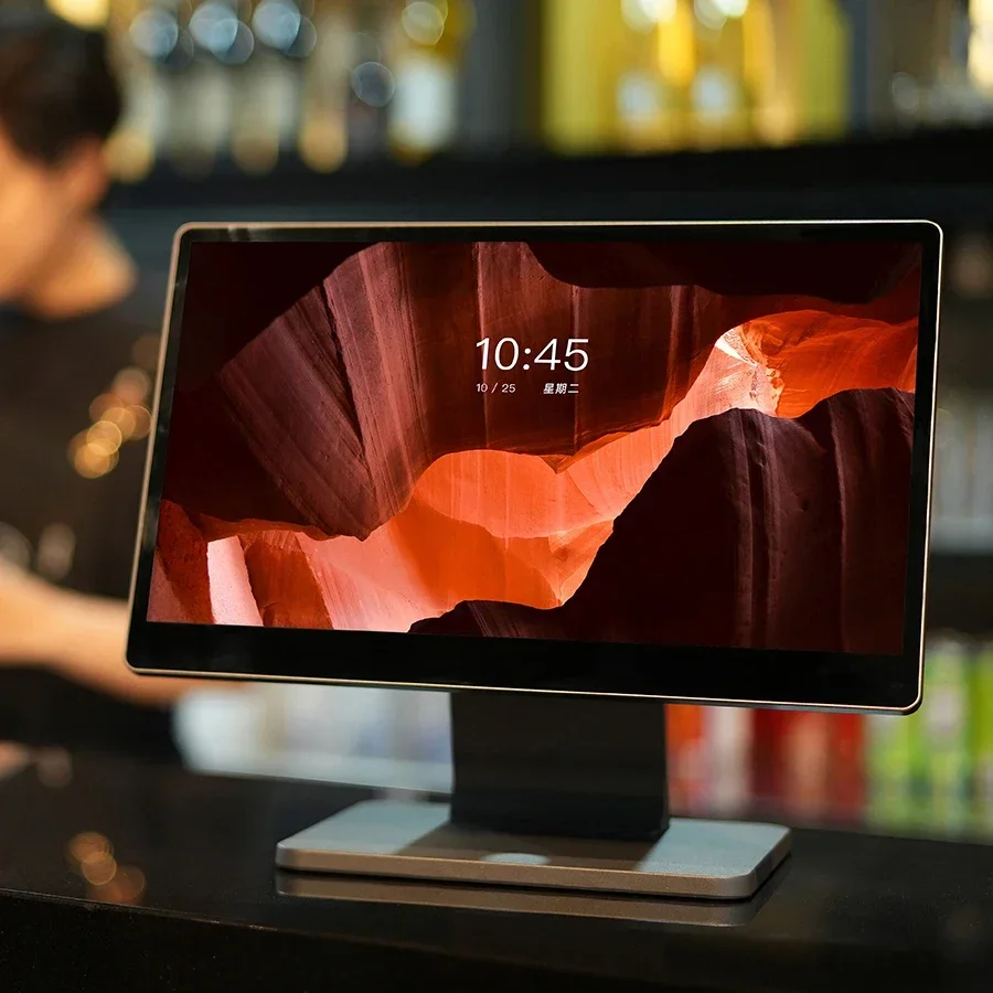 

Hot Selling Imin Tablet 15.6+10.1-inch Integrated Touch Screen Cash Register For Restaurants, Supermarkets, Coffee Shops