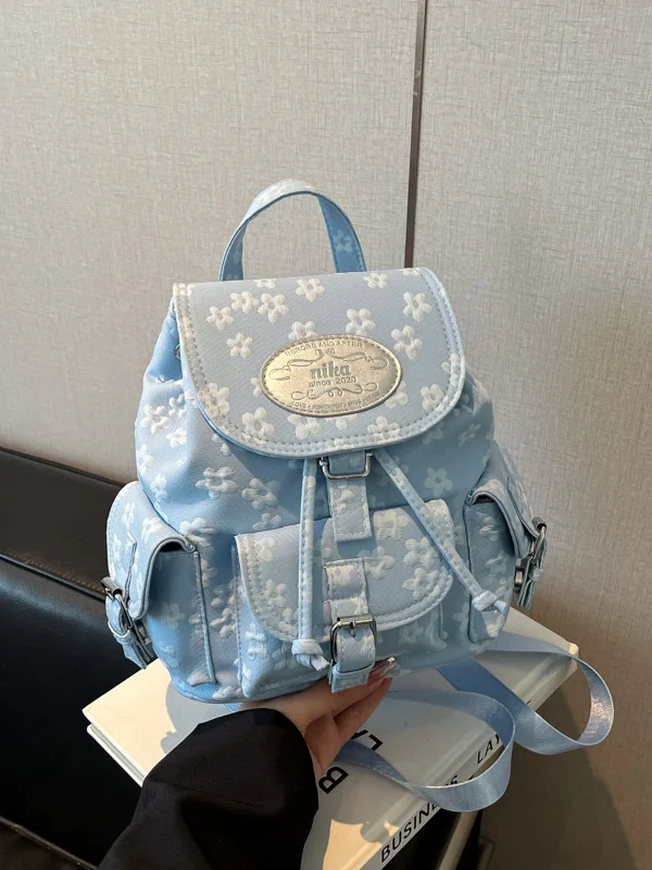 Casual Versatile Ladies  Backpack 2026 New Spring Summer Commuting Traveling Outdoors Touring Double Shoulder Bag