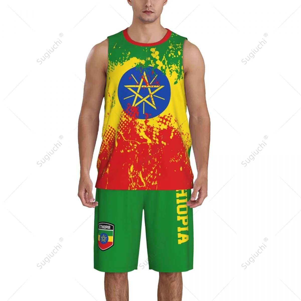 Conjunto de camiseta y pantalones de baloncesto para hombre, camiseta sin mangas, nombre personalizado, Nunber exclusivo