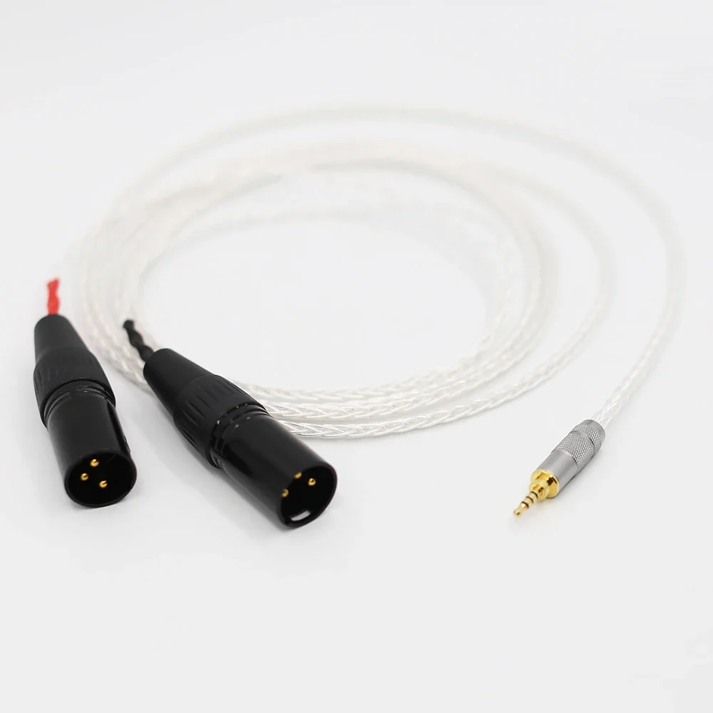 Audiocrast HIFI Hi End 2.5mm TRRS Balanced Male to 2 XLR Male Cable, for Astell&Kern AK100II, AK120II, AK240, AK380, AK320, DP-X