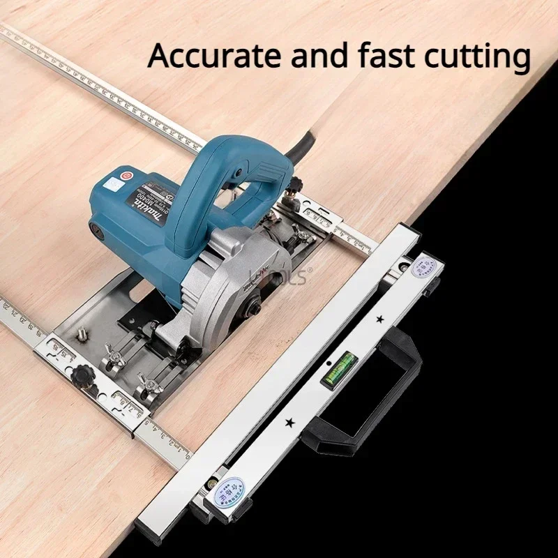 Découpeur de planche de travail de calcul adapté aux machines de découpe de scie circulaire électrique, planche de support à positionnement rapide