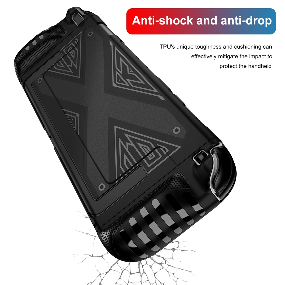 حافظة من البولي يوريثان + PC غطاء مقبض مريح مضاد للسقوط غطاء حماية مضيف شل لنينتندو لملحقات وحدة التحكم Switch 2 #4