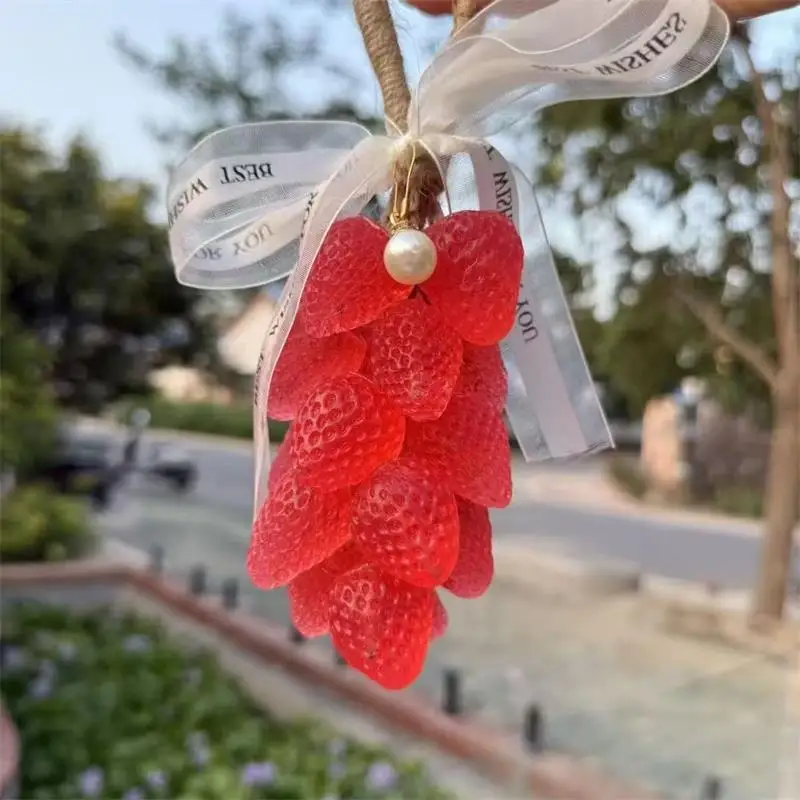 Kreative Erdbeer-handgemachte Seife, luxuriöser Duft, ätherisches Öl, bestes Geschenk für Festival, für Gesicht, Körper, Tiefenreinigungsseife