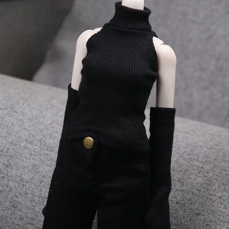 （customization 30day）BJD doll clothes suitable for 1/3 1/4 1/6  size white set clothes set doll accessories (3 points)