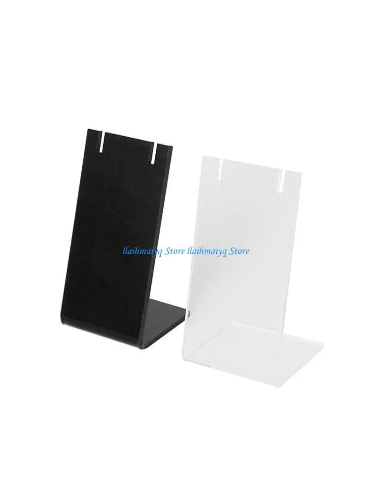 

573B Earrings Holder Resin L Earring Display Stand Shelf Plate