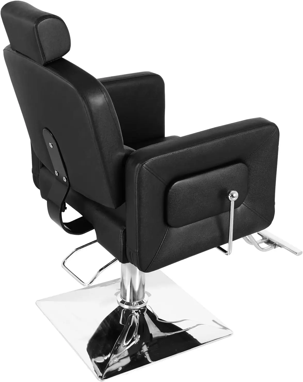 Reclining Barber Chair Spa Chair Hairdressing Styling Chair with Adjustable headrest