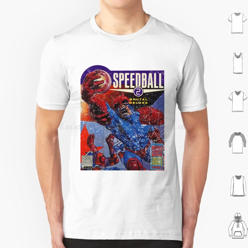 Grunge Video Game : Speedball 2 T Shirt Cotton Men Women DIY Print Retro Vintage Gaming Video Games Video Computer 90s 80s 8bit
