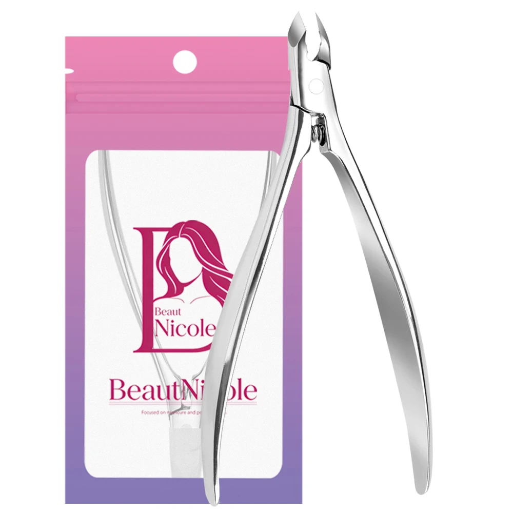 Stainless Steel Cuticle Nipper 2/1 Jaw Household Pedicure Tool Practical Nail Scissor Dead Skin Remover Sharp Manicure Care Tool