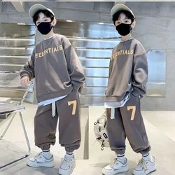 Tracksuit For Boy Children's Clothing Teen Boys' Sets Two Pieces Sweatshirts PantsAutumn Spring Kids Clothes Sets