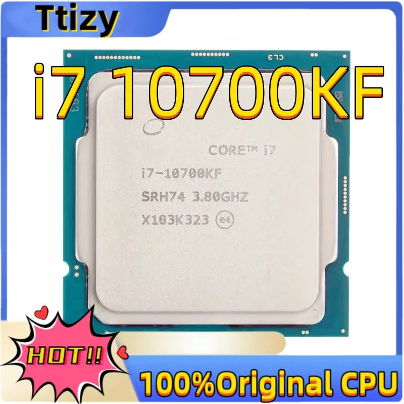 Core i7 10700KF 2.9GHz Eight-Core 16-Thread L2=2M 65W LGA 1200 cpu processor