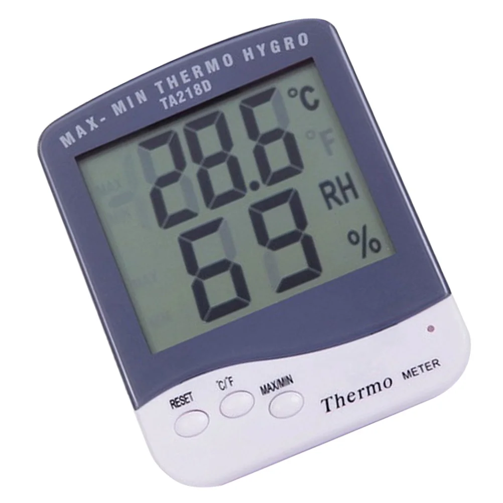 

Moisture Meter Large-screen Temperature and Humidity Hygrometer Indoor Thermometers for Home