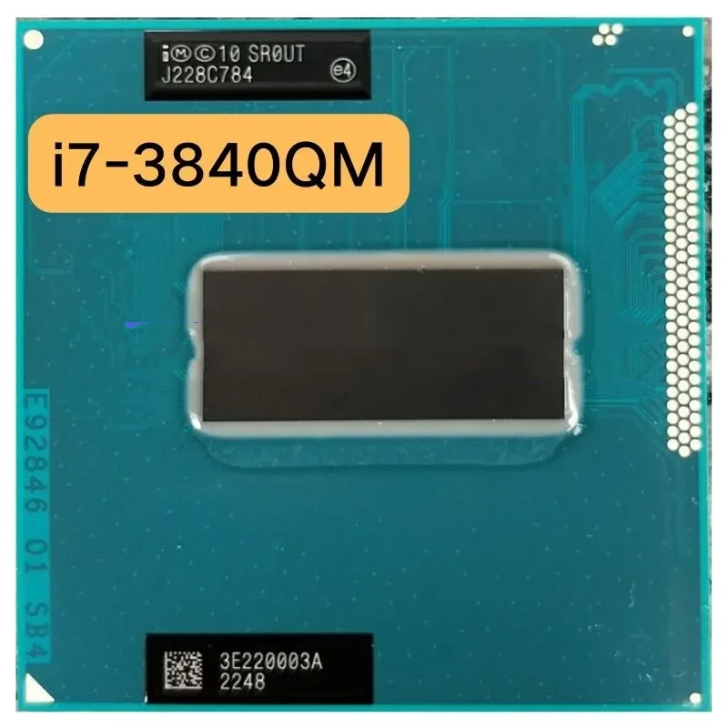 

Intel Core I7 3840QM i7 3840QM SR0UT Laptop CPU Processor Quad Core Socket G2 / rPGA988B 8M 45W Support HM75 HM76 HM77