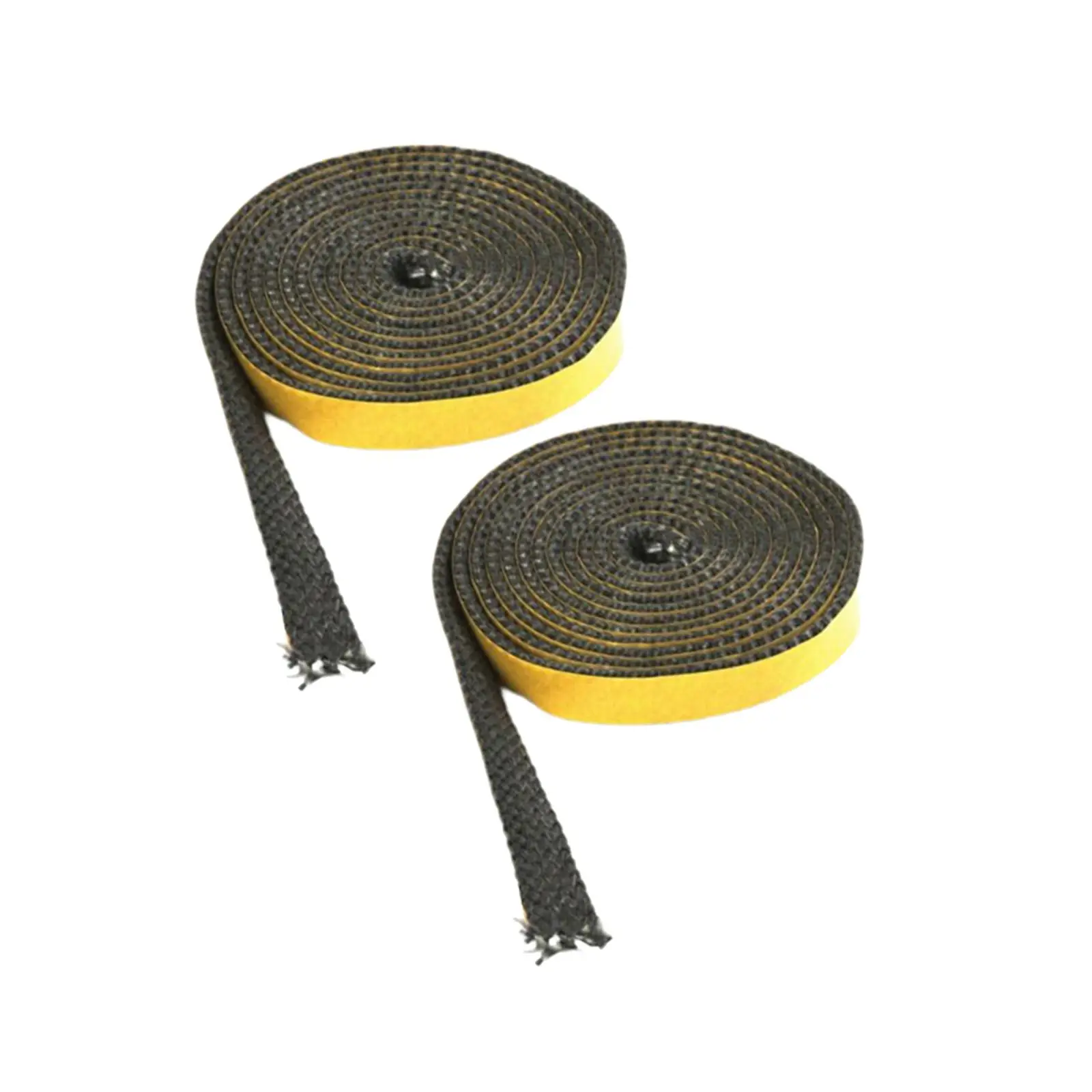Wood Stoves Gasket Replaces Multifunction Self Glue Durable Practical Gray Gasket Cord Flat Stoves Rope for Fireplace Oven Door