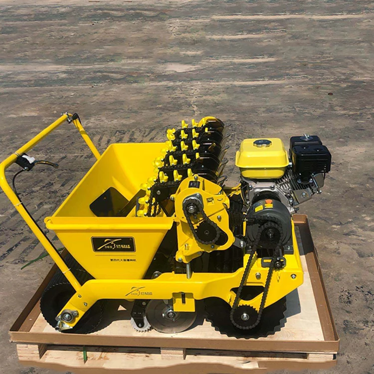 

Manual (1-8 Rows) and Tractor Mounted (5 Rows) Garlic Planter / Seeder - Available in Driven Model