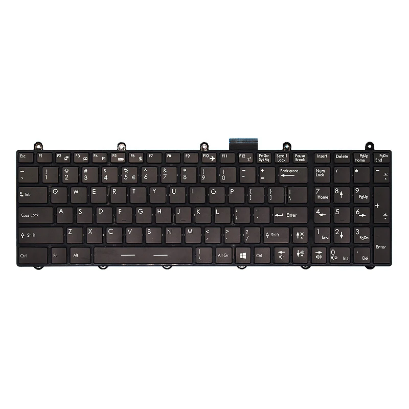 Imagem -02 - Teclado Portátil Retroiluminado para Msi Eua ru Russo Rgb Ge60 2pl403xcn 2pc865xcn Cx70 Cx61 Gp60 Ge70 Ms16ga Ms-16gh Substituição