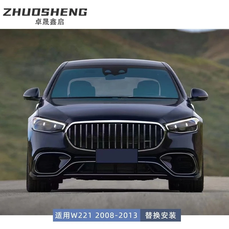 Front and Rear Bumper Body Kit For 08-13 Mercedes S Class W221 to W223 S63 AMG,Car Styling Upgrade,For S-Class Sedan, Auto Parts